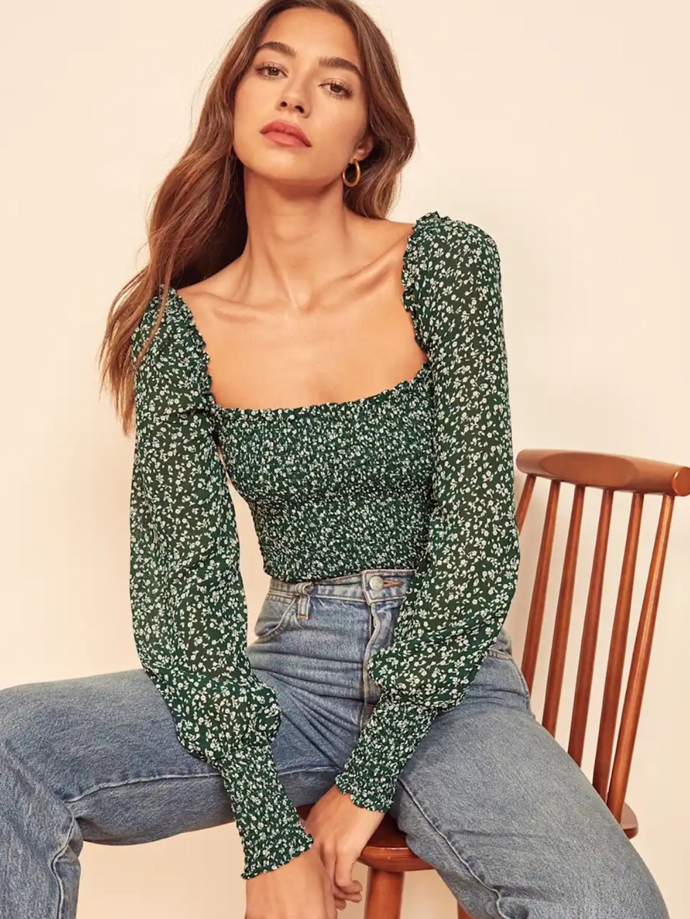 Reformation Pinto Top- XS